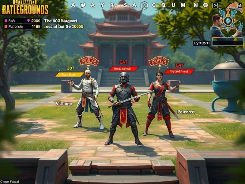 PUBG Slayer Emperor Indian festival event showcasing special outfits and items